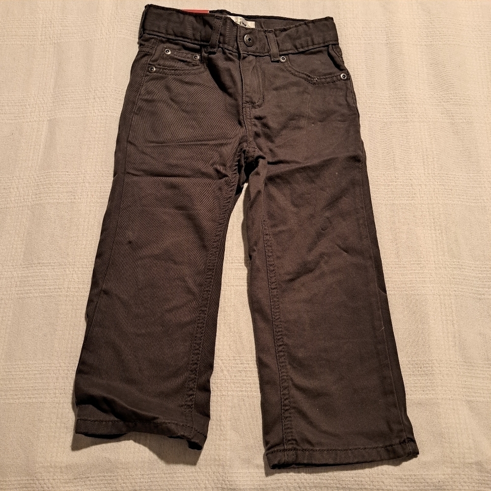 Jumping Beans boys size 3T straight leg adjustable waist pants